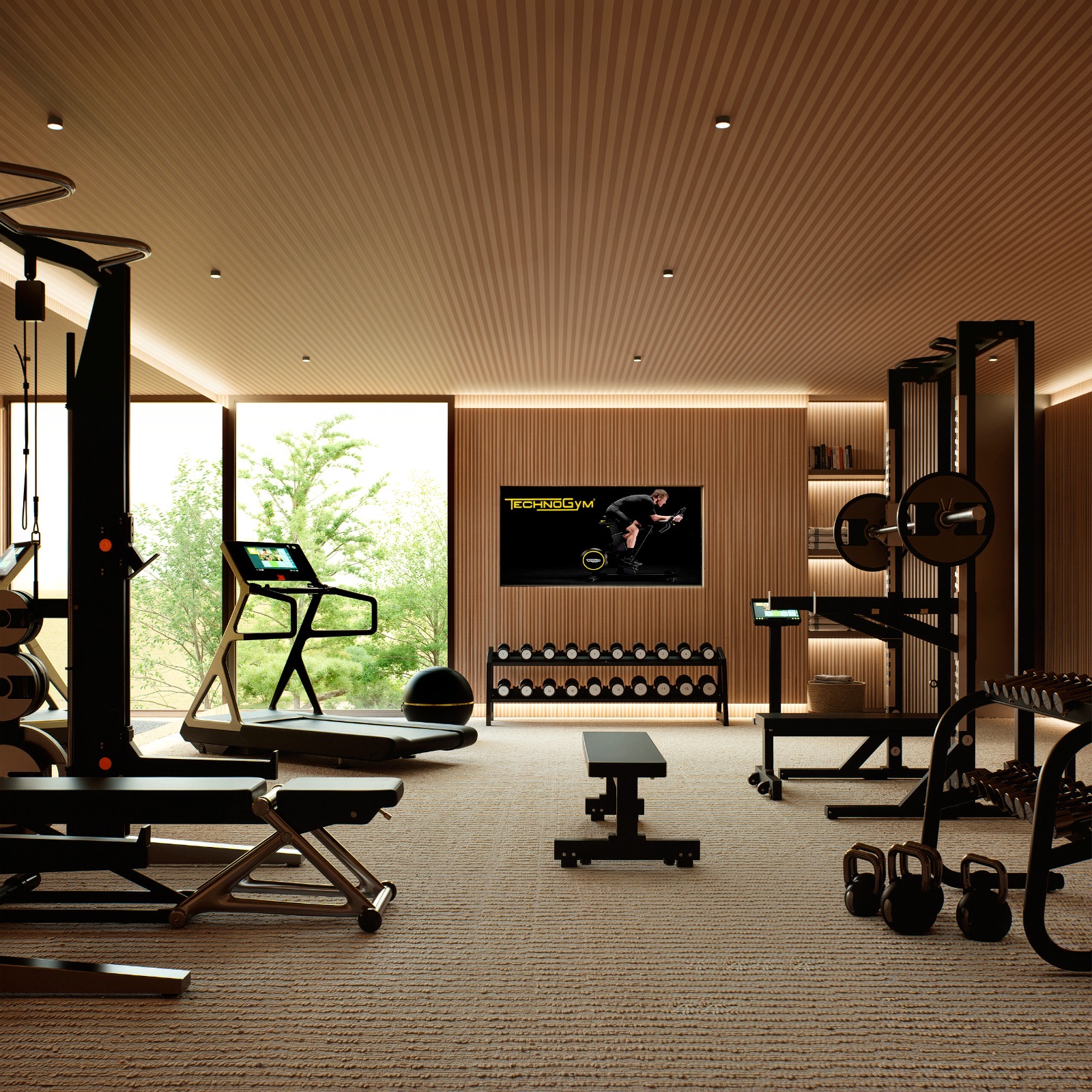 Fitness- und Bewegungsraum